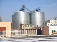 spiral steel silo