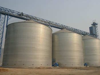 Lipp silo for cement storage